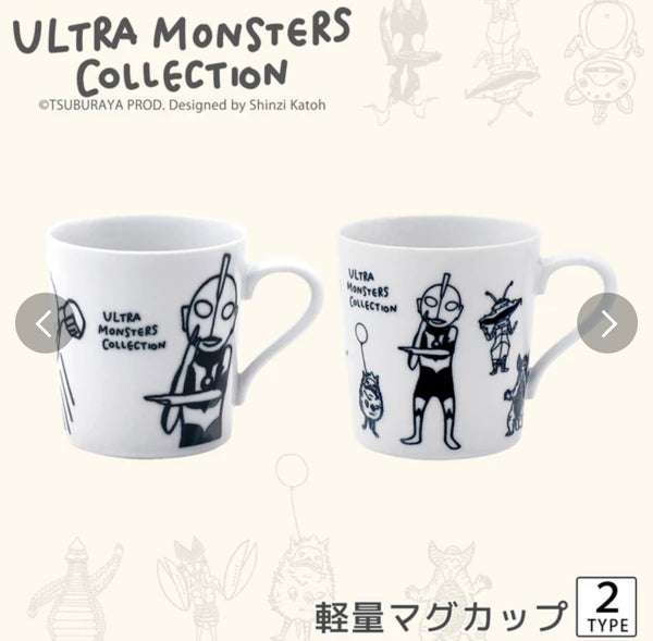 Ultra Monsters 340ml 輕量馬克杯 [單品/共2個圖案][日本製造]